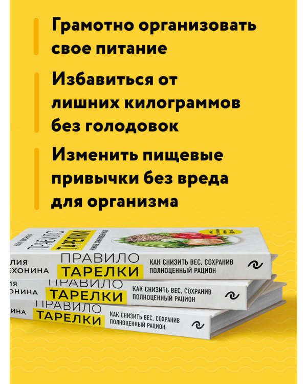 Правило тарелки. Как снизить вес, сохранив полноценный рацион