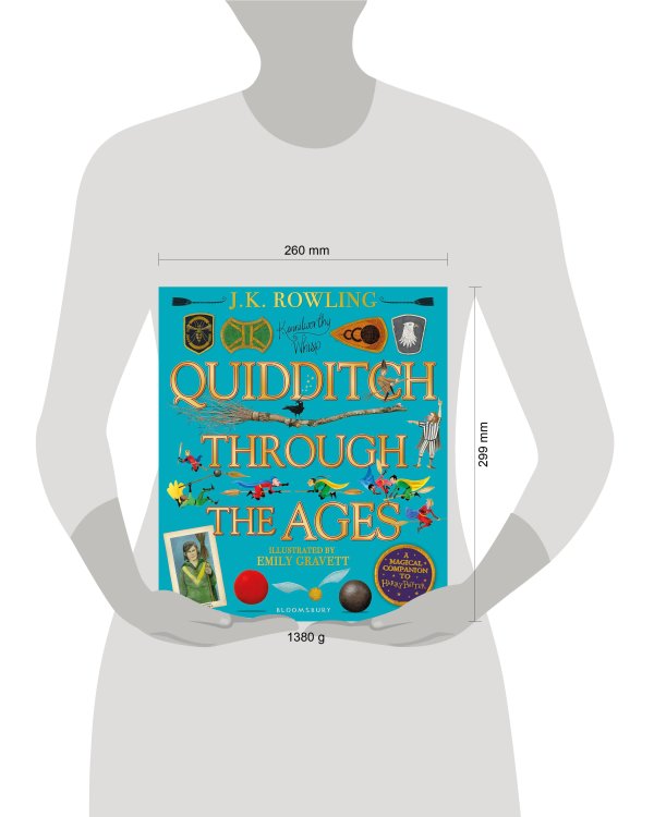 Quidditch Through the Ages - Illustrated Edition (J. K. Rowling) Квиддич сквозь века - иллюстр. издание (Джоан Роулинг) / Книги на английском языке