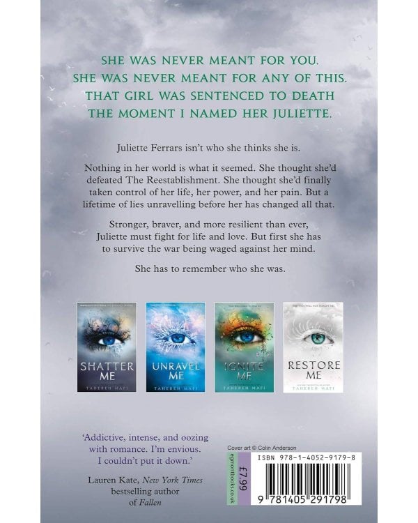 Defy me (Tahereh Mafi) Брось мне вызов (Тахира Мафи) /Книги на английском языке