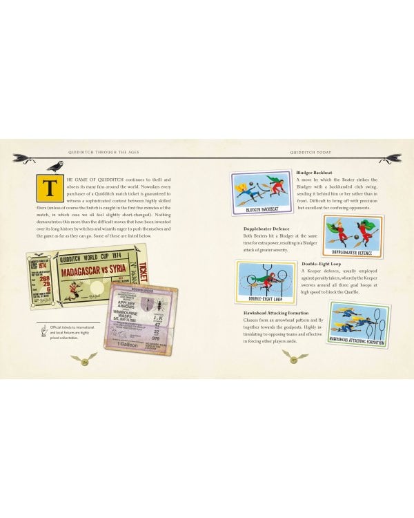 Quidditch Through the Ages - Illustrated Edition (J. K. Rowling) Квиддич сквозь века - иллюстр. издание (Джоан Роулинг) / Книги на английском языке