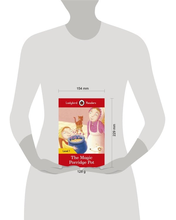 The Magic Porridge Pot: Level 1 (Ladybird Readers) / Горшочек каши: Уровень 1  (читатели божьих коровок) / Книги на английском языке