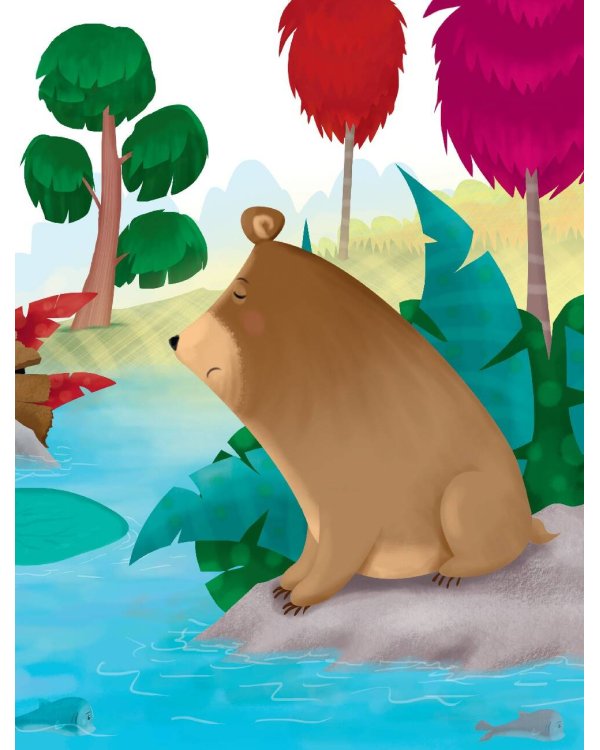 Медвежонок - привереда (ил. автора)