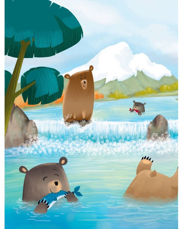 Медвежонок - привереда (ил. автора)