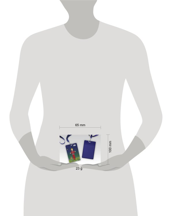 Тайна третьей планеты. Чехол для карточек (картхолдер) с лентой. Алиса