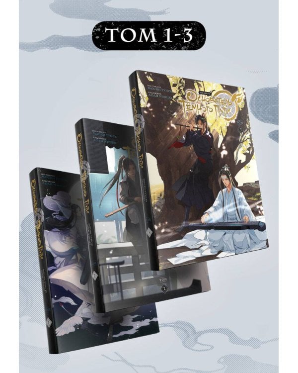 "Основатель Тёмного Пути. Маньхуа. Том 1-3" Комплект из 3-х книг