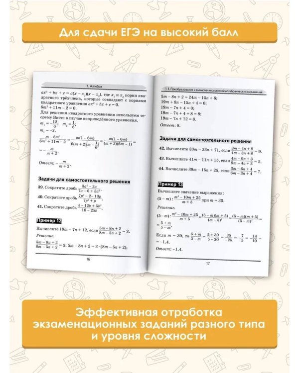 ЕГЭ. Математика. Выражения. Уравнения. Неравенства. Текстовые задачи. Теория вероятностей. Тематический тренинг для подготовки к единому государственному экзамену