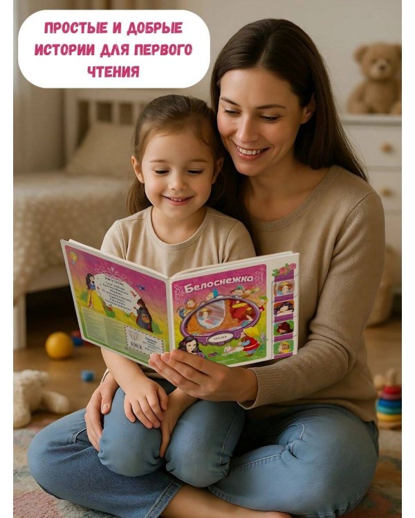 Комплект из 4 книг. Любимые сказки для малышей на картоне с вырубкой (ИК)