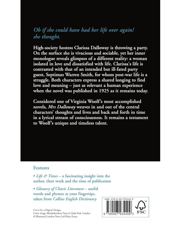 Mrs Dalloway (Virginia Woolf) Миссис Дэллоуэй (Вирджиния Вулф) /Книги на английском языке