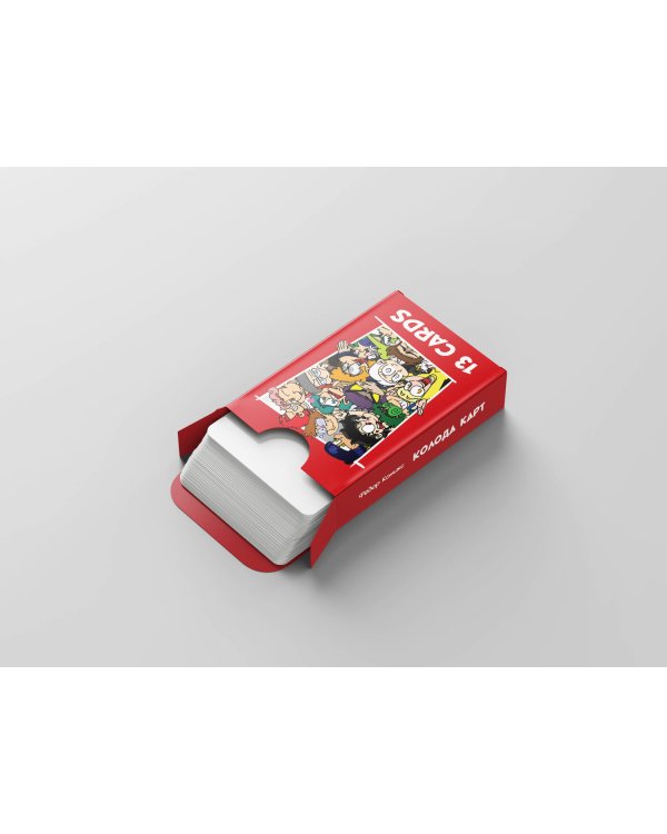 Игральные карты "Персонажи вселенной 13 Карт. Земля Королей"