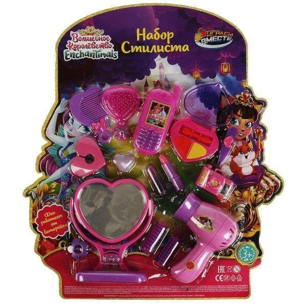 Набор стилиста ЭНЧАНТИМАЛС на бат., блист.38,7*43,5*5см ИГРАЕМ ВМЕСТЕ в кор.2*24шт