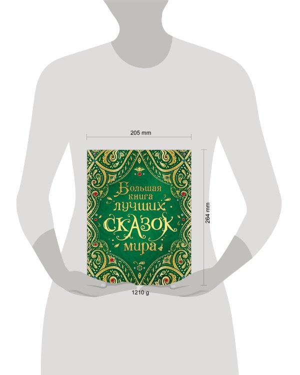 Большая книга лучших сказок мира (нов.)