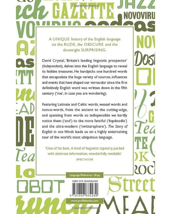 The Story of English in 100 Words (David Crystal) История Английского языка в 100 словах (Дэвид Кристал) /Книги на английском языке
