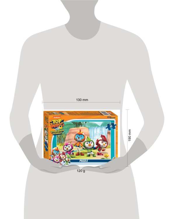 Мозаика "puzzle" 35 "Отважные птенцы"