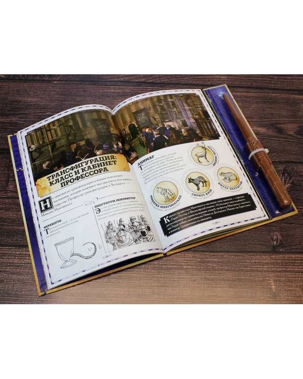 Гарри Поттер. Карта Мародёров (с волшебной палочкой)