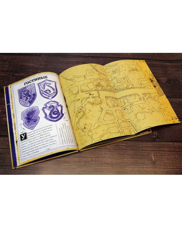 Гарри Поттер. Карта Мародёров (с волшебной палочкой)