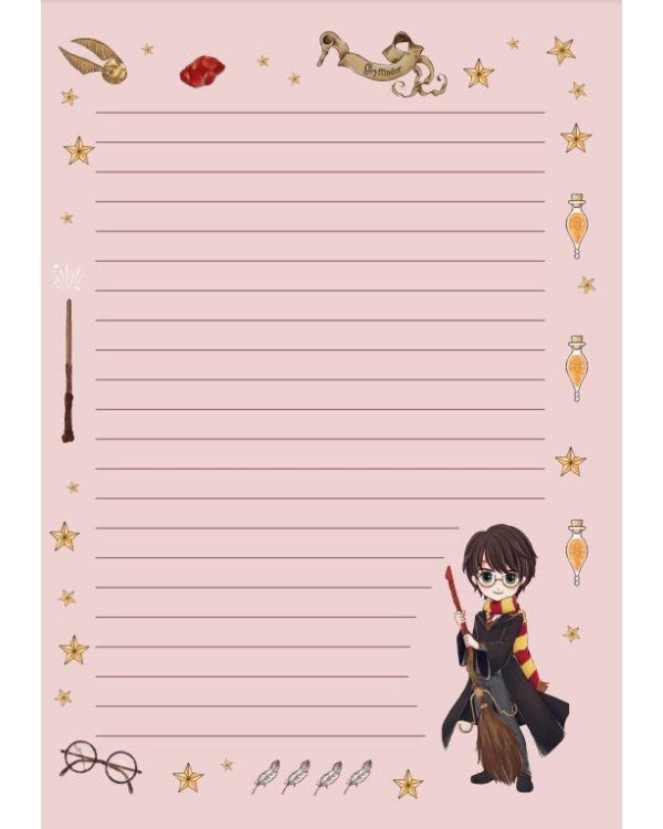 Блокнот. Гермиона Грейнджер. Коллекция «Cute kids» (А5, 64 л., цветной блок, со стикерами)