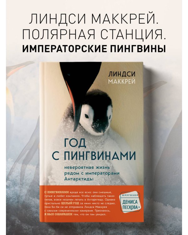 Год с пингвинами. Невероятная жизнь рядом с императорами Антарктиды