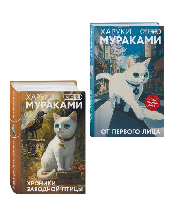Набор из 2-х книг: «Японская мистика Харуки Мураками» ("Хроники Заводной птицы", "От первого лица")