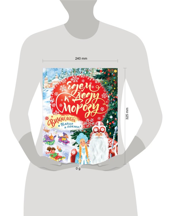 Едем к Деду Морозу. Виммельбух