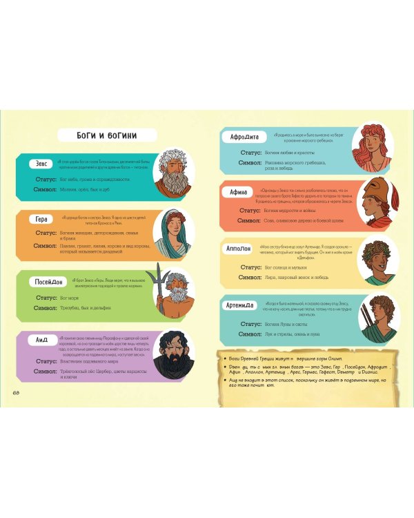 Древняя Греция. Истории в комиксах + игры, головоломки, поделки