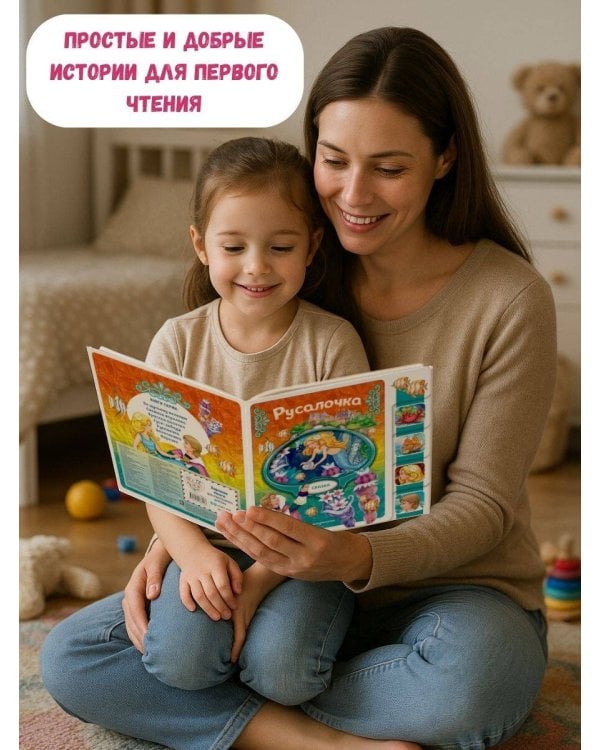 Комплект из 3 книг. Белоснежка + Русалочка + Красная шапочка (ИК)