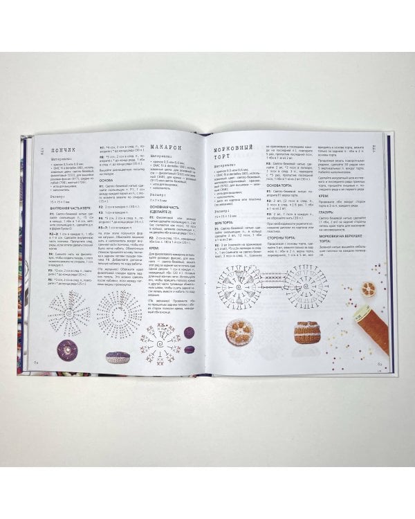 Микровязание крючком. Узоры и схемы для крошечных творений