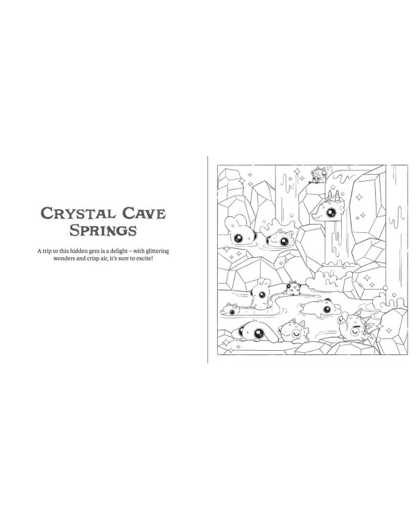 Bunnehs and dwagons Magical Kingdoms Cosy Colouring book Кролики и фургоны Магические королевства уютная раскраска /Книги на английском языке