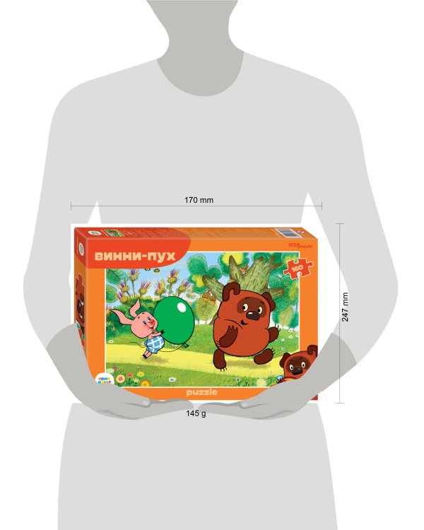 Мозаика "puzzle" 160 "Винни Пух (new)" (С/м)