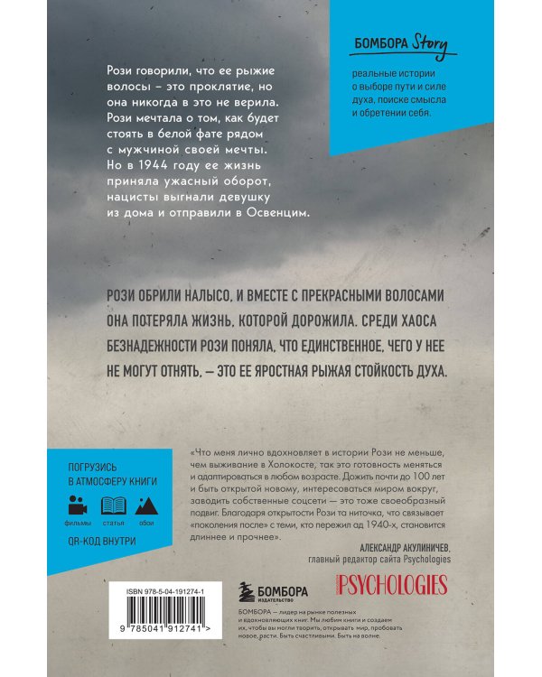 Рыжая из Освенцима. Она верила, что сможет выжить, и у нее получилось