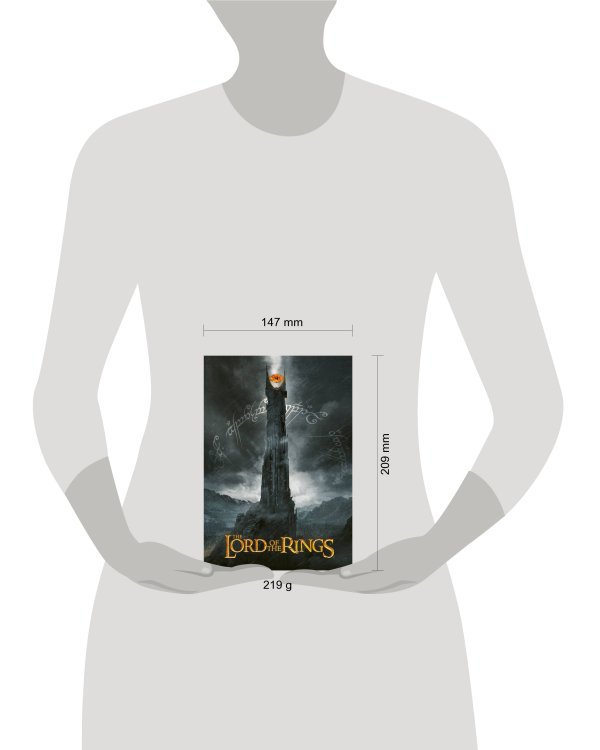 Блокнот. Властелин колец. Барад-дур (формат А5, 112 стр., контентный блок)