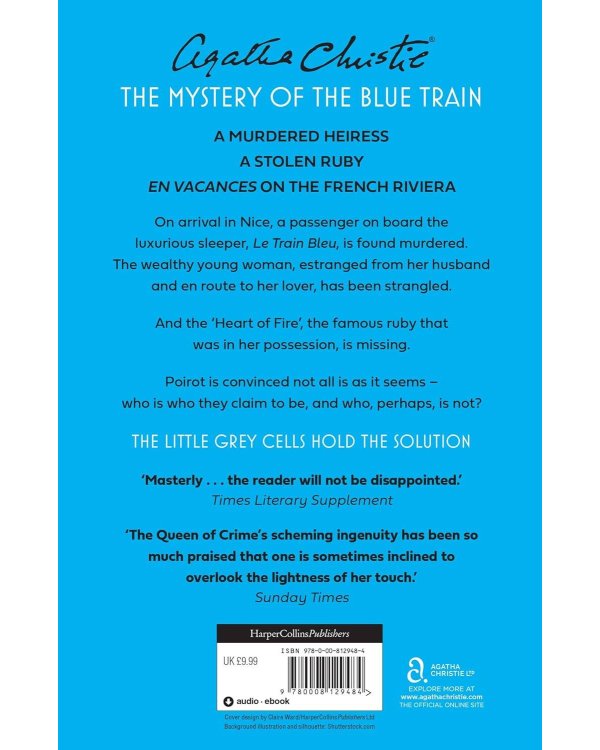 Poirot - the Mystery of the Blue Train (Agatha Christie) Тайна Голубого поезда (Агата Кристи) /Книги на английском языке