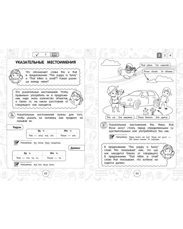 Английский язык: супернаглядный справочник. 1–4 классы