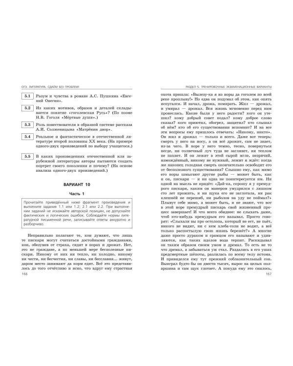 ОГЭ-2025. Литература