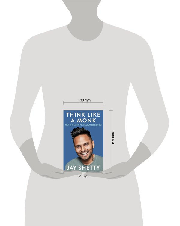 Think like a monk (Jay Shetty) Думай как монах (Джей Шетти) /Книги на английском языке