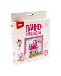 Ирп-006 3D Art.Панно-раскраска "Замок"