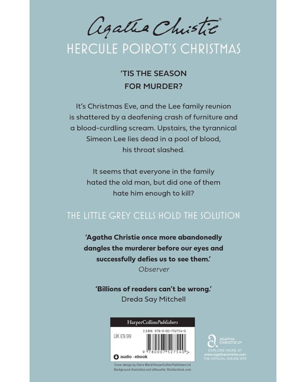 Hercule Poirot`s Christmas (Agatha Christie) Рождество Эркюля Пуаро (Агата Кристи) /Книги на английском языке