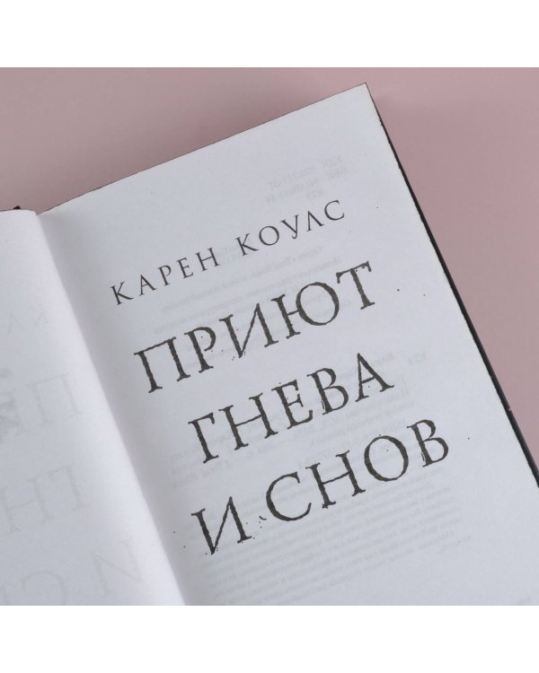 Приют гнева и снов