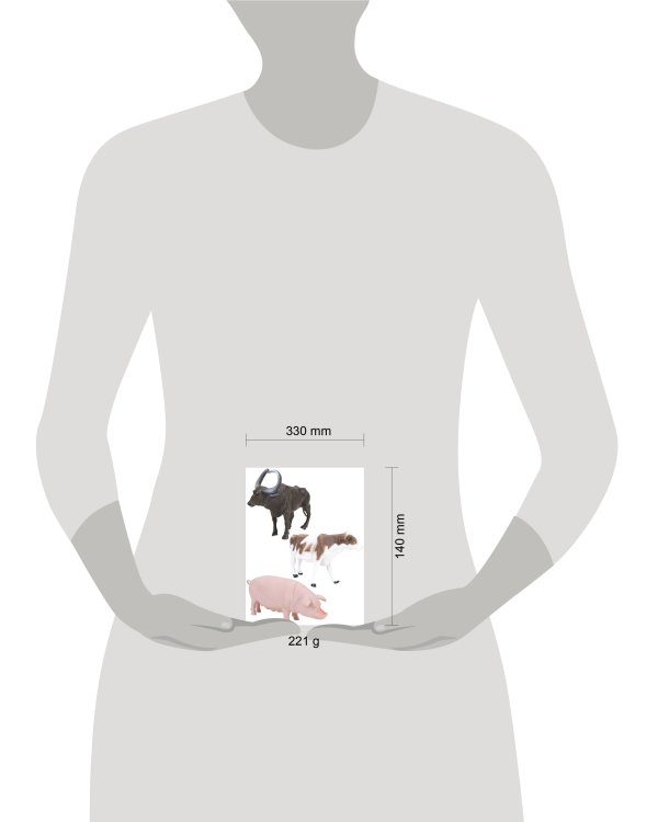 Набор животных "Моя ферма 2" (3 шт) в пакете микс (арт. 1939595)