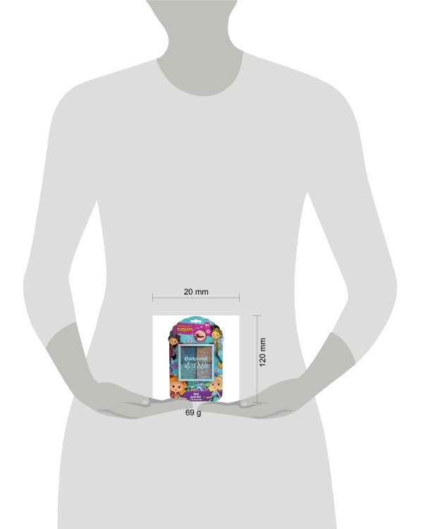 Тени для век СКАЗОЧНЫЙ ПАТРУЛЬ с блёстками МИЛАЯ ЛЕДИ в кор.30*12шт