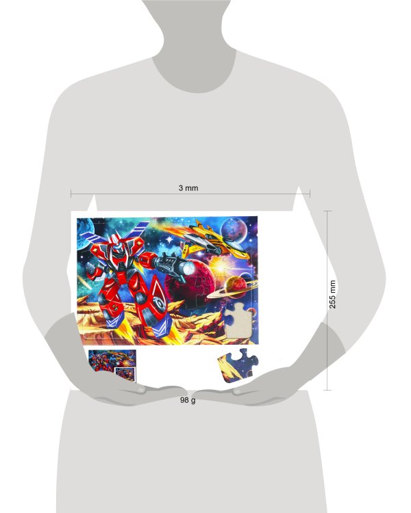 ПАЗЛ-РАМКА. 24 элемента. Мир трансформеров №5 (Арт. П-3181)