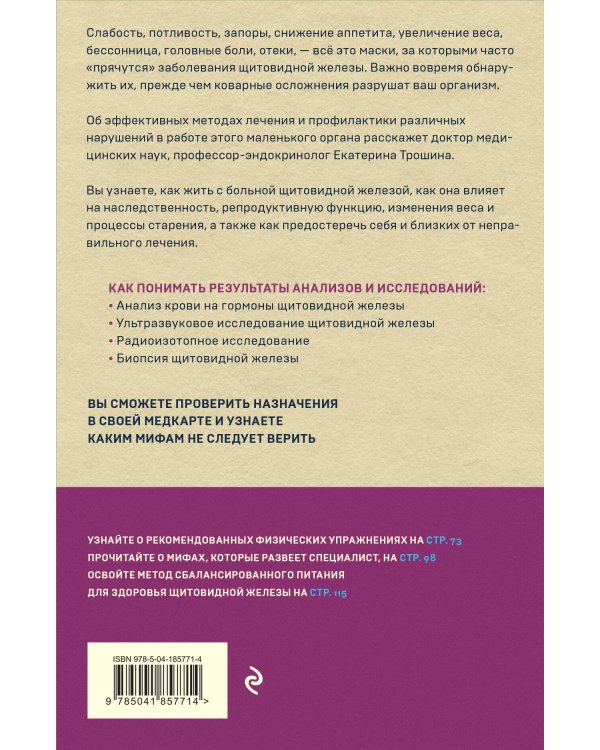 Щитовидная железа. Все от анализов до методов лечения