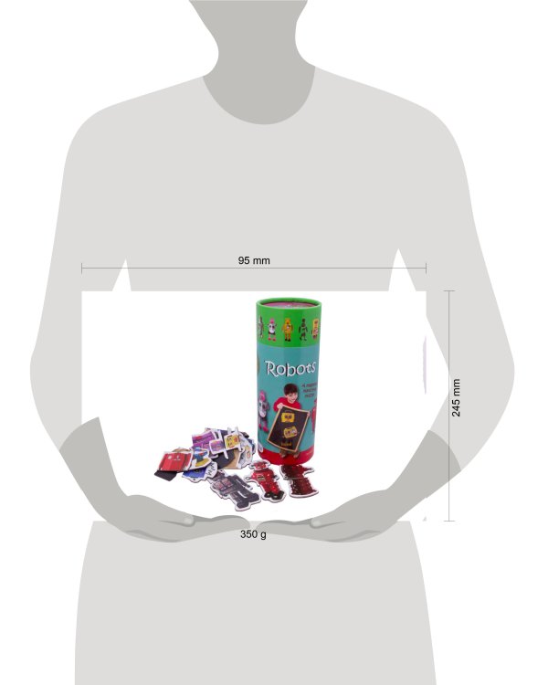 Магнитная игра «Роботы», пазлы