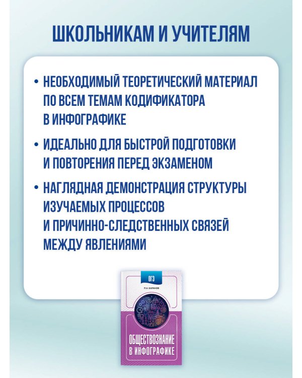 ОГЭ. Обществознание в инфографике