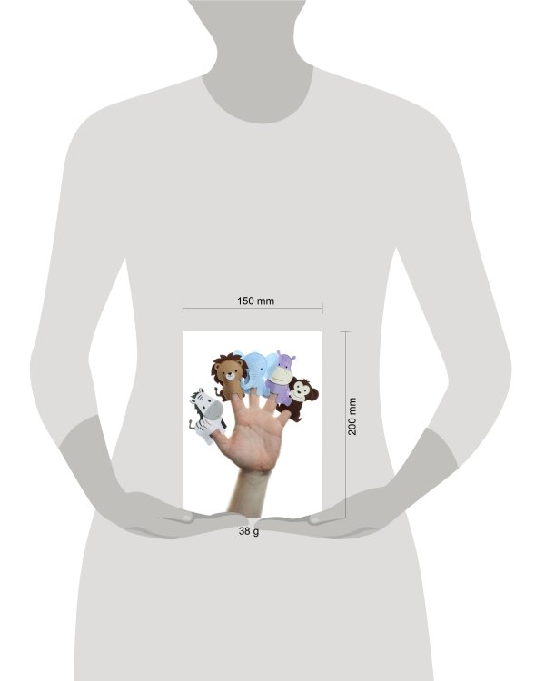 "Зоопарк", пальчиковый театр(Фетр),  1101004