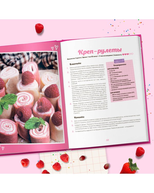 Десерты в розовом. Торты, конфеты и пирожные для некукольных чаепитий