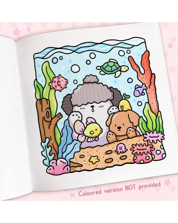 Cozy Cuties (Coco Wyo) Уютные милашки. Раскраска (Коко Вайо) /Книги на английском языке