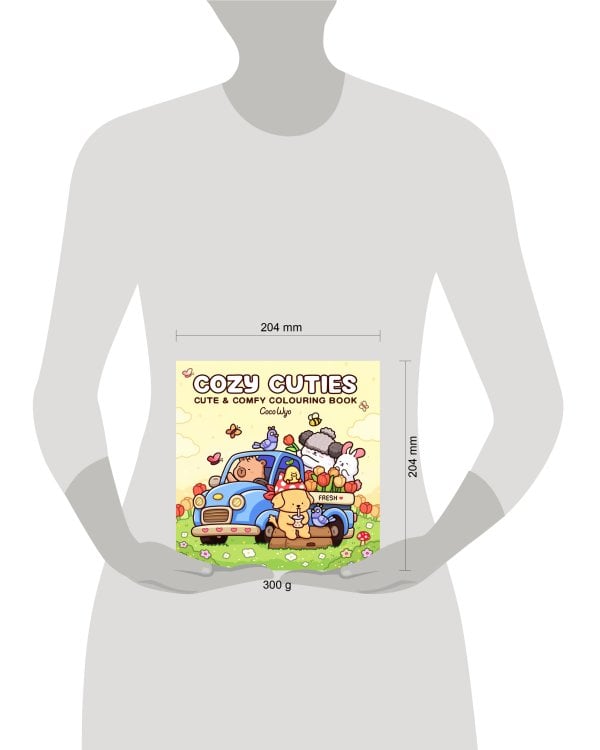 Cozy Cuties (Coco Wyo) Уютные милашки. Раскраска (Коко Вайо) /Книги на английском языке