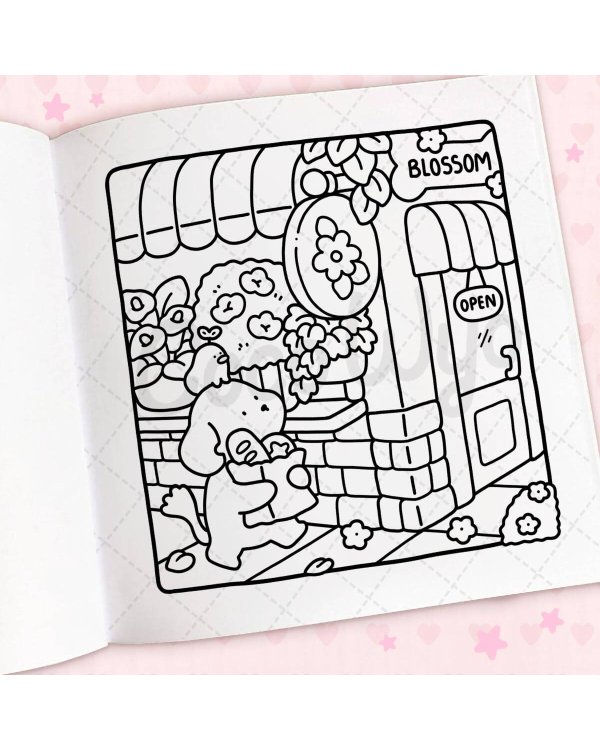 Cozy Cuties (Coco Wyo) Уютные милашки. Раскраска (Коко Вайо) /Книги на английском языке