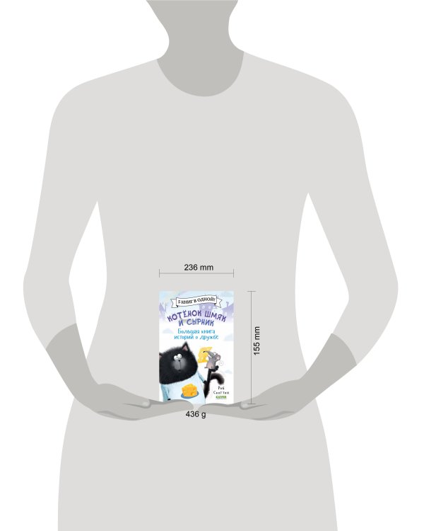 Котенок Шмяк. Котенок Шмяк и Сырник. Большая книга историй о дружбе