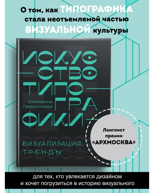Искусство типографики. Визуализация: тренды.